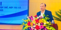 Đồng chí Lê Hải Bình, Ủy viên dự khuyết Trung ương Đảng, Phó Trưởng Ban Tuyên giáo Trung ương phát biểu tại Hội nghị (Ảnh: HNV)