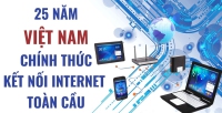 25 năm Việt Nam chính thức kết nối internet toàn cầu (19/11/1997 - 19/11/2022)