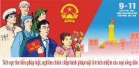 Hưởng ứng Ngày Pháp luật Việt Nam: Xây dựng văn hóa pháp lý trong toàn xã hội