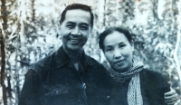 Đ/c Huỳnh Tấn Phát và vợ trong kháng chiến chống Mỹ. (Nguồn ảnh: Trang tin điện tử TP.HCM)