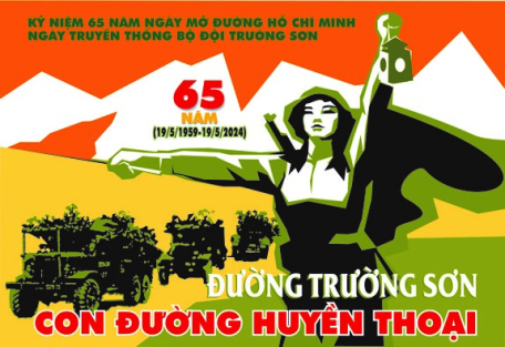 Hướng dẫn tuyên truyền kỷ niệm 65 năm Ngày mở Đường Hồ Chí Minh - Ngày truyền thống Bộ đội Trường Sơn