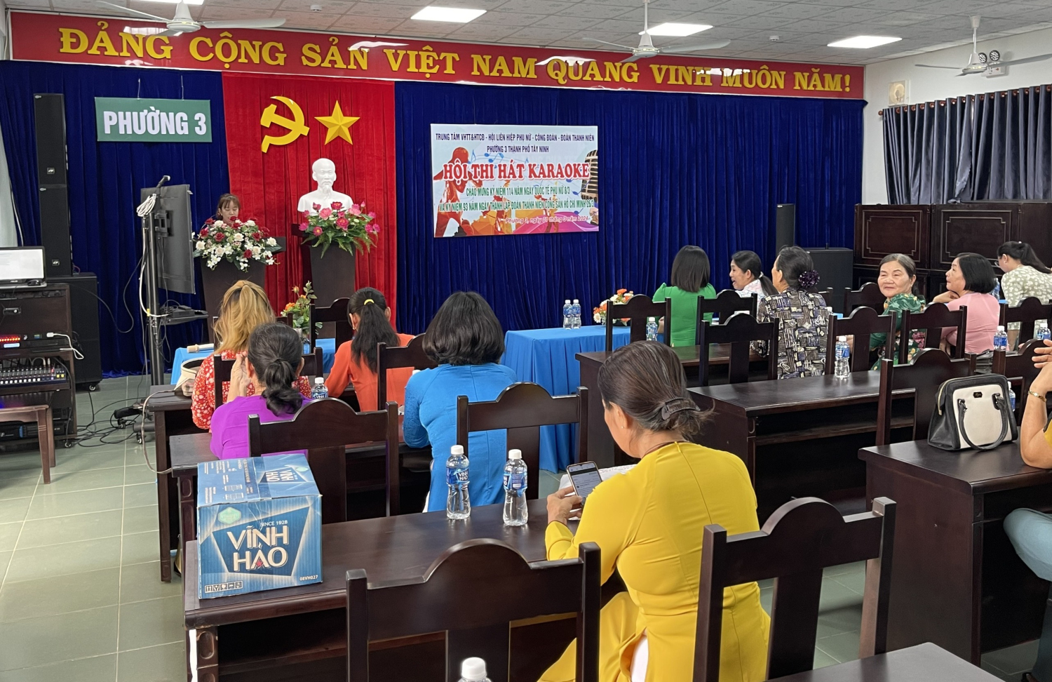 Phường 3 tổ chức Hội thi Karaoke chào mừng ngày Quốc tế Phụ nữ 8/3 và 93 năm ngày thành lập Đoàn Thanh niên Cộng sản Hồ Chí Minh