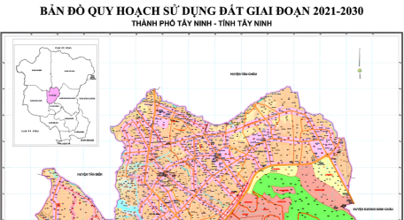 Quyết định phê duyệt quy hoạch sử dụng đất giai đoạn 2021 - 2030 thành phố Tây Ninh, tỉnh Tây Ninh