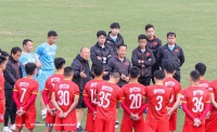 HLV Park Hang-seo triệu tập đội tuyển Việt Nam với 31 cầu thủ. Ảnh: VFF