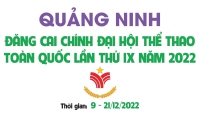 Quảng Ninh đăng cai chính Đại hội Thể thao toàn quốc lần thứ IX năm 2022