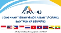 AIPA-43: Cùng nhau tiến bộ vì một ASEAN tự cường, bao trùm và bền vững