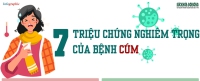 7 triệu chứng nghiêm trọng của cúm cần lưu ý