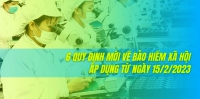 6 quy định mới về bảo hiểm xã hội áp dụng từ ngày 15/2/2023