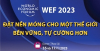 WEF 2023 - đặt nền móng cho một thế giới bền vững, tự cường hơn