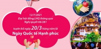 Ngày Quốc tế Hạnh phúc 20/3