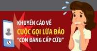 Khuyến cáo về cuộc gọi lừa đảo “con đang cấp cứu”