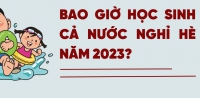 Học sinh cả nước sẽ nghỉ hè từ thời điểm nào?