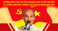 Cuộc thi trực tuyến Tìm hiểu tư tưởng, đạo đức, phong cách Hồ Chí Minh tỉnh Hoà Bình năm 2023