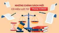 Chính sách có hiệu lực từ tháng 5/2023