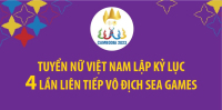 Tuyển nữ Việt Nam lập kỷ lục 4 lần liên tiếp vô địch SEA Games