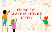 "Chung tay giảm thiểu tổn hại trẻ em"