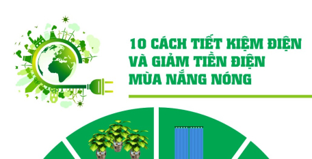 10 cách tiết kiệm điện và giảm tiền điện mùa nắng nóng