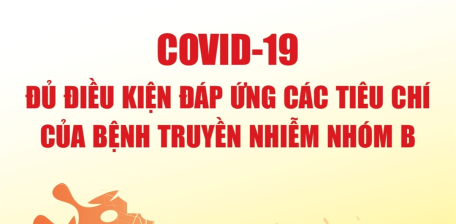 Thủ tướng Phạm Minh Chính: COVID-19 đủ điều kiện đáp ứng các tiêu chí của bệnh truyền nhiễm nhóm B