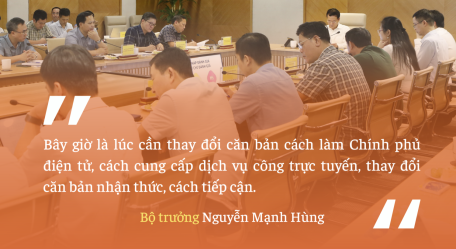 Thay đổi căn bản cung cấp dịch vụ công trực tuyến