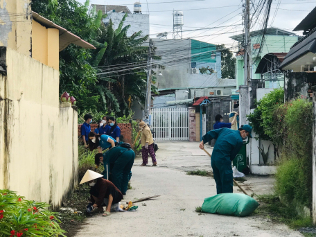 Khu phố 3 ra quân làm công tác dân vận đợt 1 năm 2023