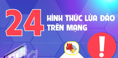 24 hình thức lừa đảo trên mạng