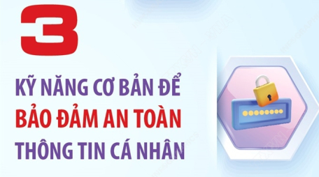 3 kỹ năng cơ bản để bảo đảm an toàn thông tin cá nhân