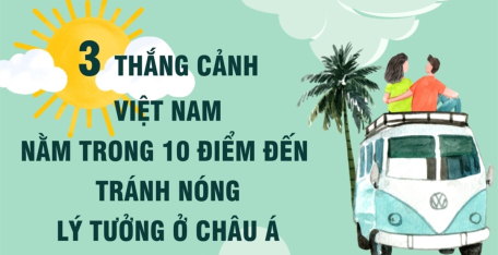 3 thắng cảnh Việt Nam nằm trong 10 điểm đến tránh nóng lý tưởng ở châu Á