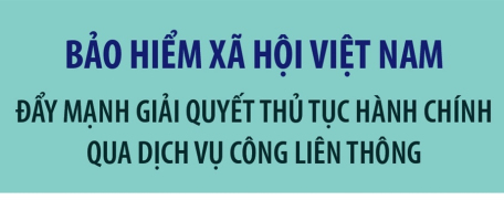 Bảo hiểm Xã hội Việt Nam đẩy mạnh giải quyết thủ tục hành chính qua dịch vụ công liên thông