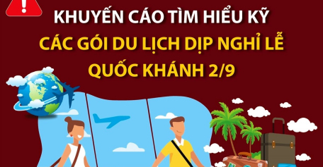 Khuyến cáo tìm hiểu kỹ các gói du lịch dịp nghỉ lễ Quốc khánh 2/9