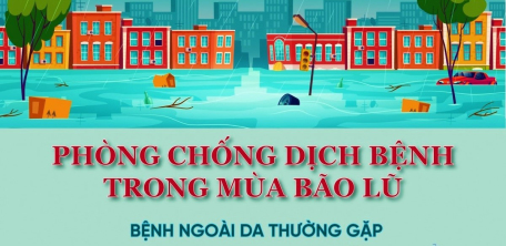 Phòng chống dịch bệnh trong mùa bão lũ