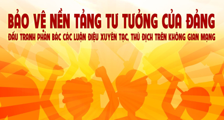 Đấu tranh, phản bác luận điệu sai trái về việc lấy phiếu tín nhiệm trong công tác cán bộ của Đảng