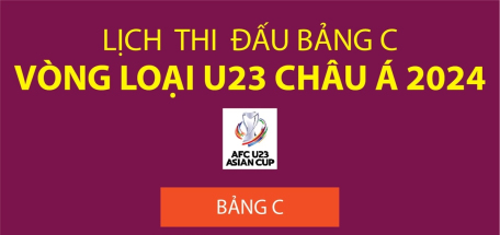 Lịch thi đấu bảng C Vòng loại U23 châu Á 2024