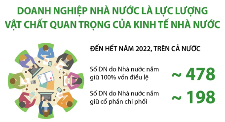 Doanh nghiệp Nhà nước là lực lượng vật chất quan trọng của kinh tế nhà nước