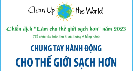 Chiến dịch "Làm cho thế giới sạch hơn" năm 2023: Chung tay hành động cho thế giới sạch hơn