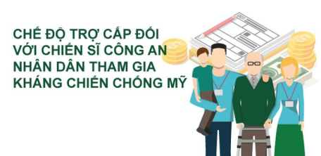 Chế độ trợ cấp đối với chiến sĩ CAND tham gia kháng chiến chống Mỹ