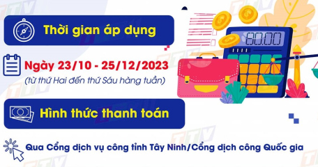 Tây Ninh: Thí điểm thanh toán trực tuyến ngành lao động, thương binh, xã hội