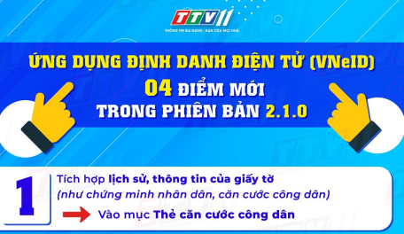 Phiên bản VNeID 2.1.0