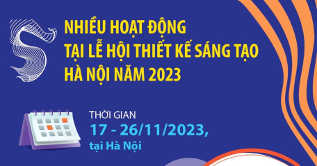 Nhiều hoạt động tại Lễ hội Thiết kế sáng tạo Hà Nội năm 2023