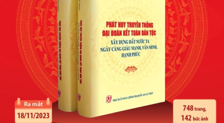 Ra mắt cuốn sách của Tổng Bí thư Nguyễn Phú Trọng về phát huy truyền thống đại đoàn kết