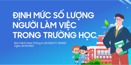 Định mức số lượng người làm việc trong trường học