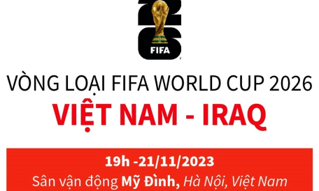 Vòng loại FIFA World Cup 2026: Việt Nam - Iraq