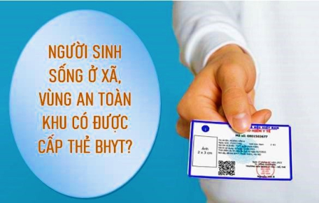 Nhà nước hỗ trợ thẻ bảo hiểm y tế cho người dân đang thường trú tại các xã ATK