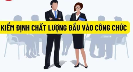 11 quy định đối với thí sinh thi kiểm định chất lượng đầu vào công chức