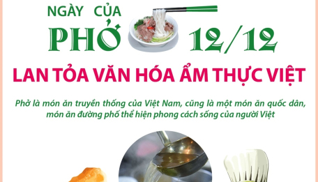 Ngày của Phở 12/12: Lan tỏa văn hóa ẩm thực Việt