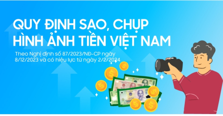 Sao chụp hình ảnh tiền Việt Nam có bị coi là làm tiền giả không?