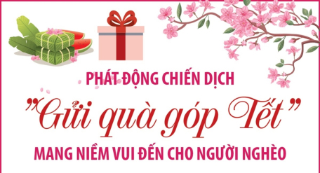 Phát động Chiến dịch "Gửi quà góp Tết" mang niềm vui đến cho người nghèo