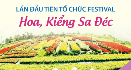 Lần đầu tiên tổ chức Festival hoa, kiểng Sa Đéc