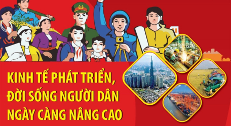 Kinh tế phát triển, đời sống người dân ngày càng nâng cao