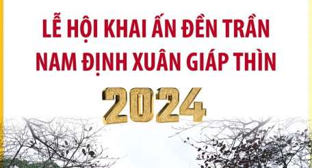 Nam Định: Lễ hội Khai ấn Đền Trần Nam Định Xuân Giáp Thìn 2024