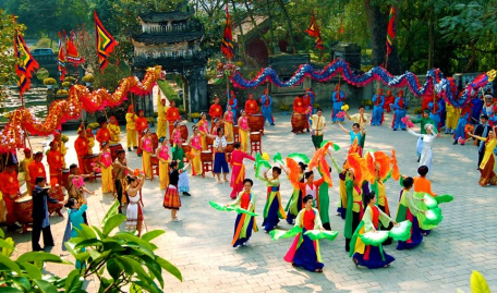 Lễ hội Cố đô Hoa Lư - Ninh Bình (Ảnh: internet)